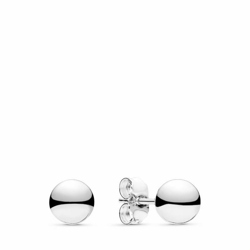 Pandora Classic Beads Stud Earrings - Sterling Silver - Canada | WD8996RI